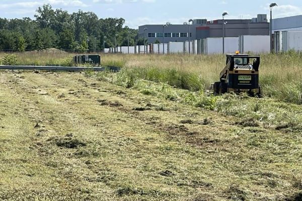 commercial mowing for overgrown lots