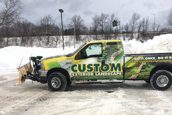 plowing, salting, snow blowing, shoveling for commercial properties