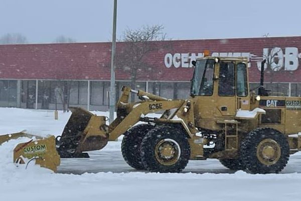 shopping plaza snow removal